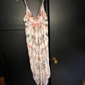 Multicolored sundress size large